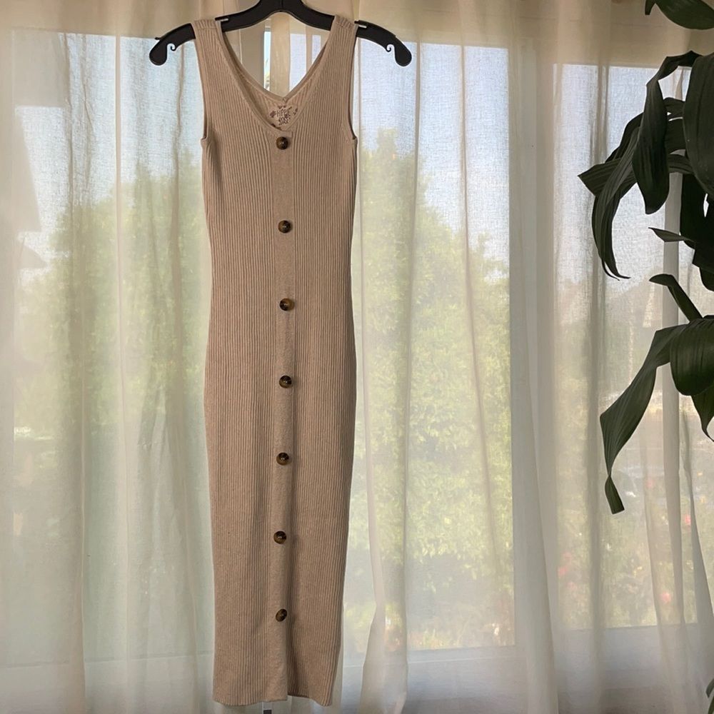 Hippie Rose Midi Sleeveless Dress